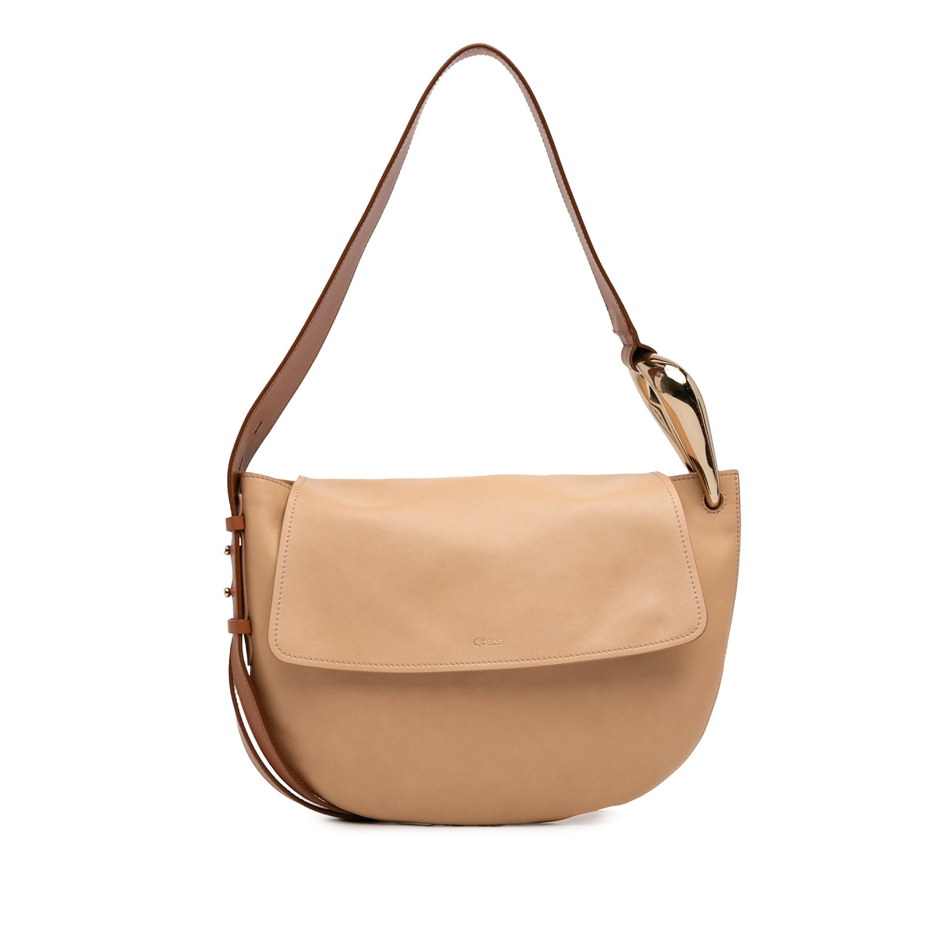 Chloé Leather Kiss Hobo