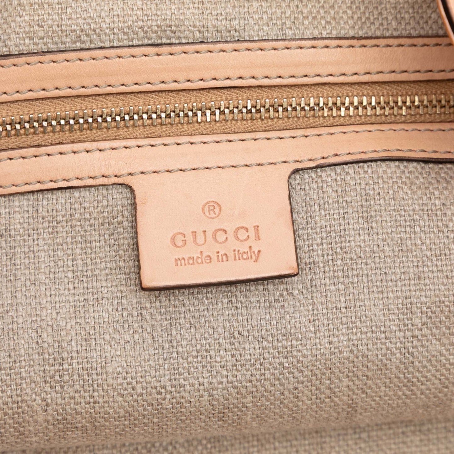 Gucci Canvas Floral Peggy Bamboo Hobo