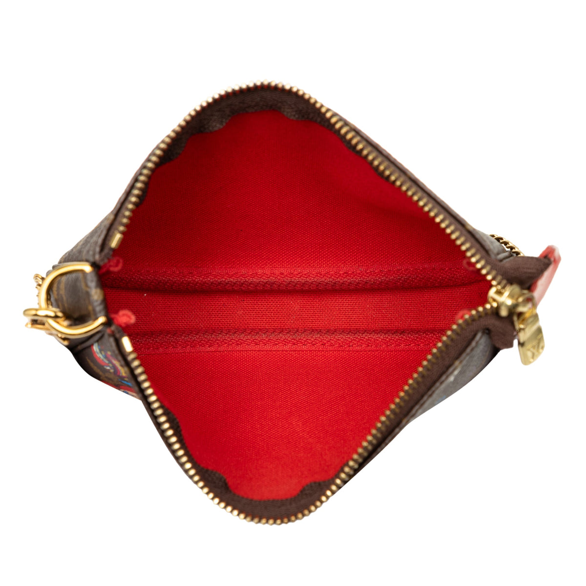 Louis Vuitton Monogram Vivienne Christmas Mini Pochette Accessoires