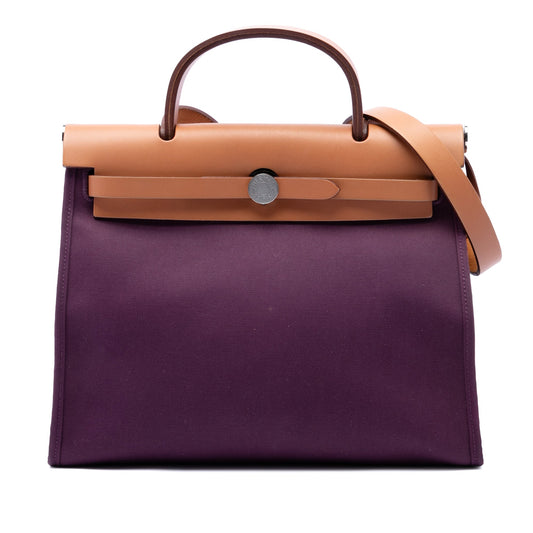 Hermès Toile Verso Herbag Zip 31