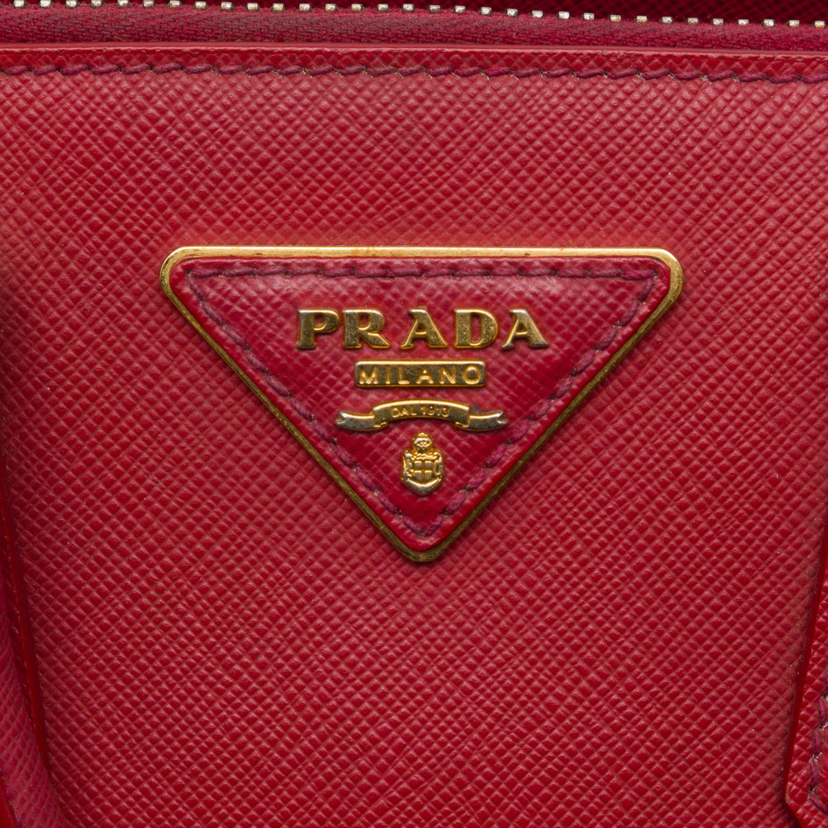 Prada Small Saffiano Lux Promenade Satchel