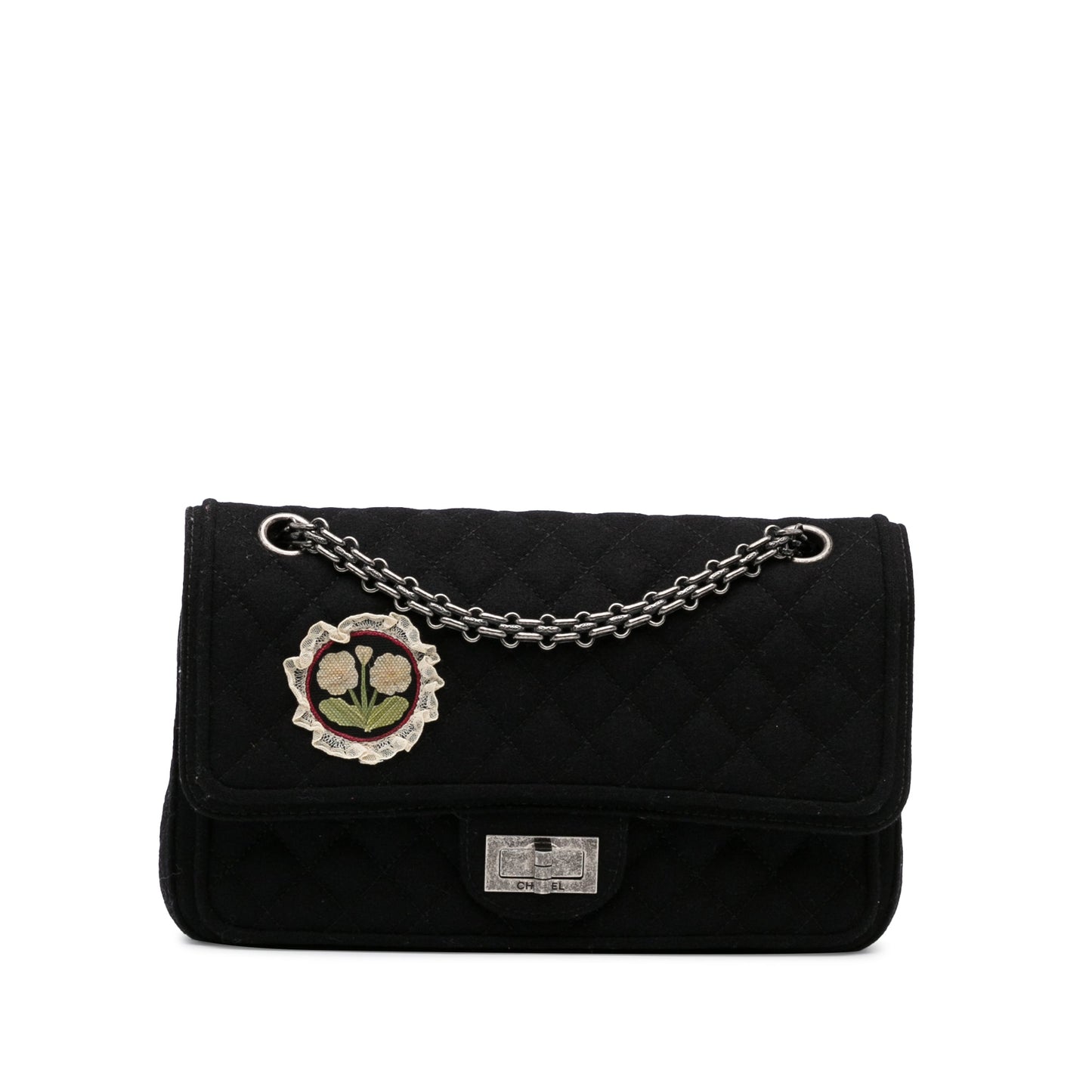 Chanel Reissue Wool Shoulder Bag