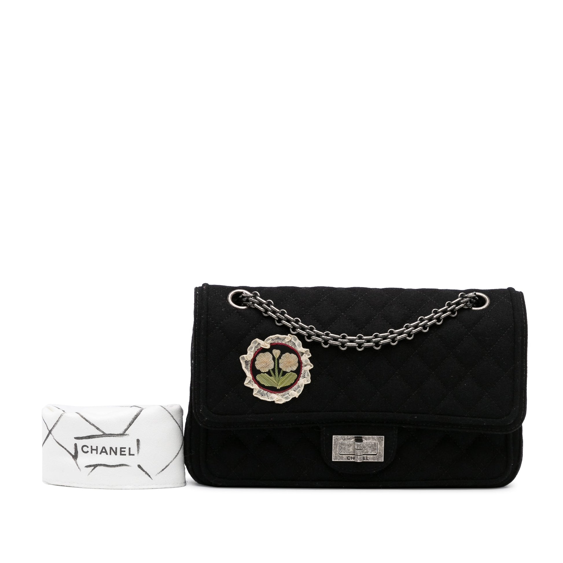Chanel Reissue Wool Shoulder Bag