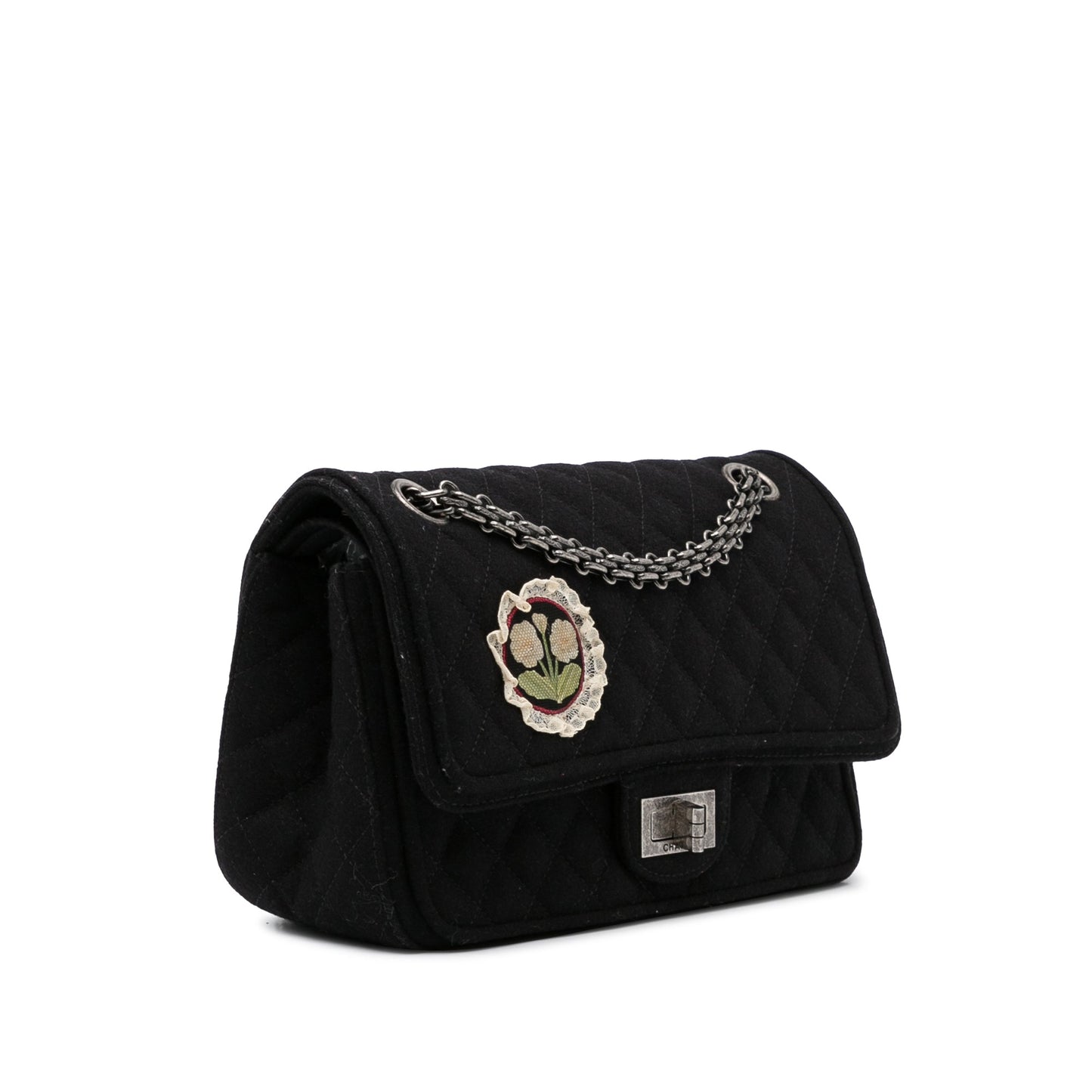 Chanel Reissue Wool Shoulder Bag