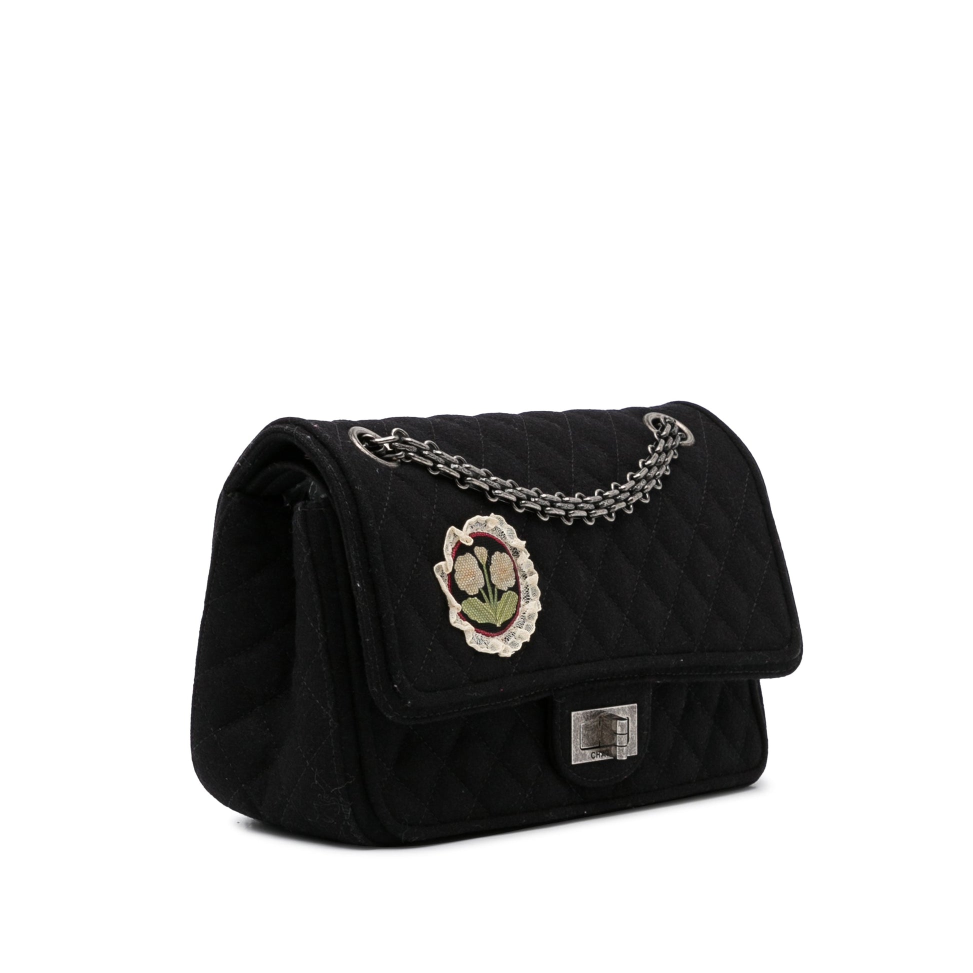 Chanel Reissue Wool Shoulder Bag