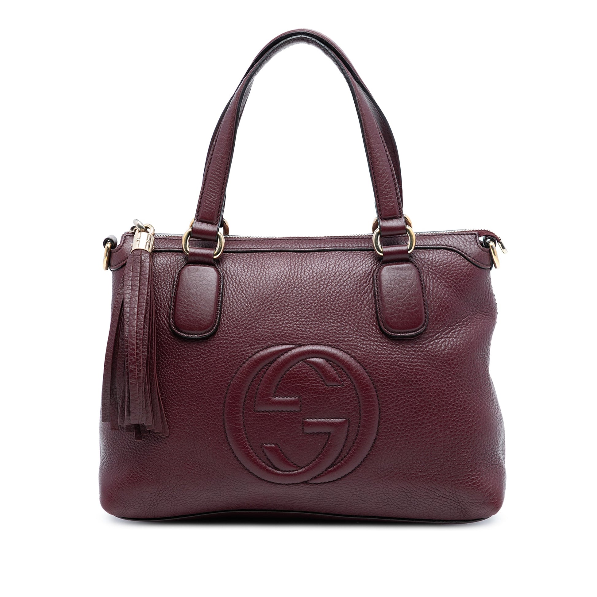 Gucci Small Leather Soho Working Satchel