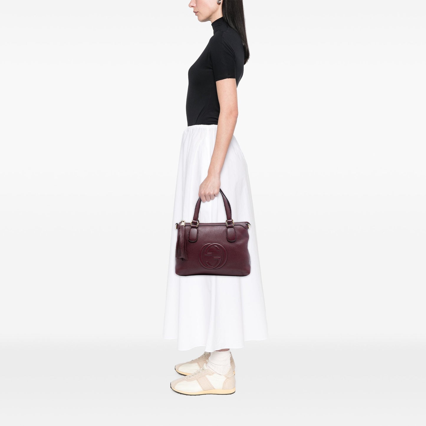 Gucci Small Leather Soho Working Satchel