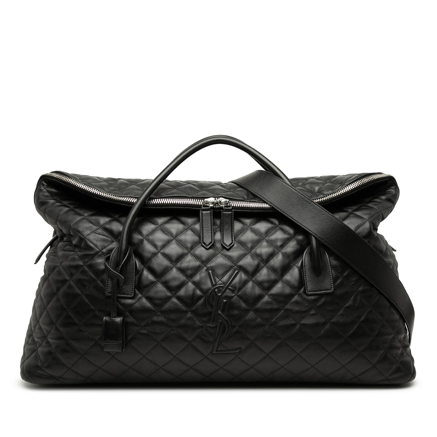 Saint Laurent Quilted Calfskin ES Giant Travel Bag