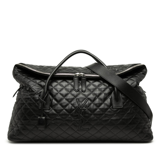 Saint Laurent Quilted Calfskin ES Giant Travel Bag