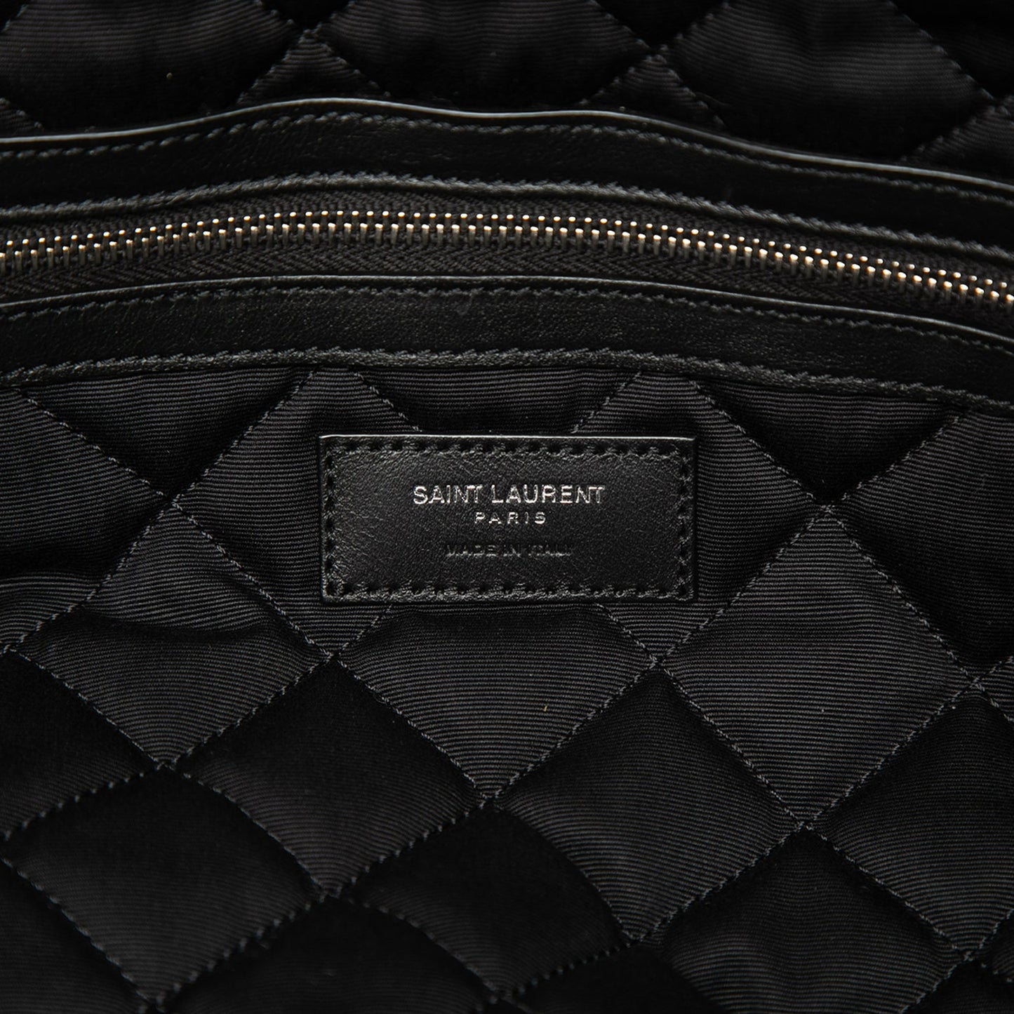 Saint Laurent Quilted Calfskin ES Giant Travel Bag
