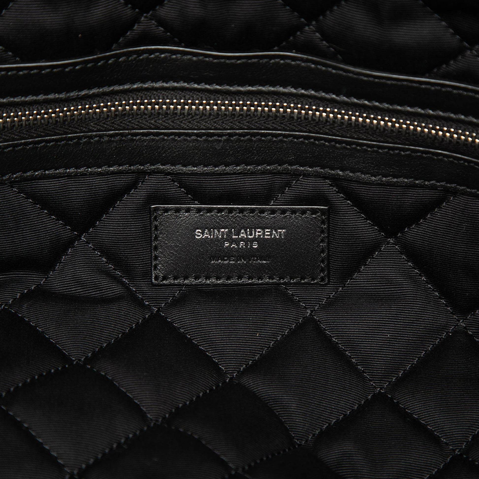 Saint Laurent Quilted Calfskin ES Giant Travel Bag