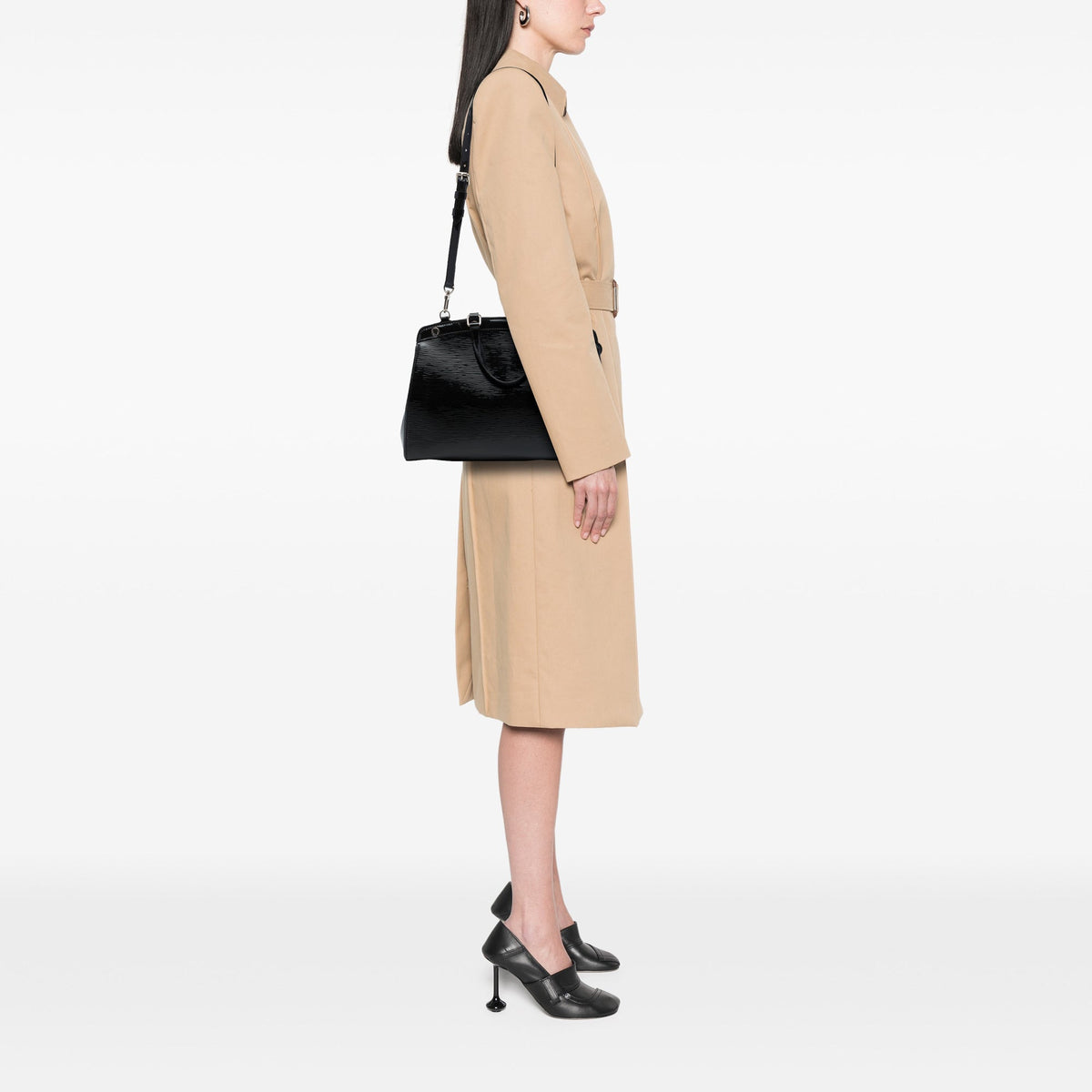 Louis Vuitton Electric Epi Brea MM — Black
