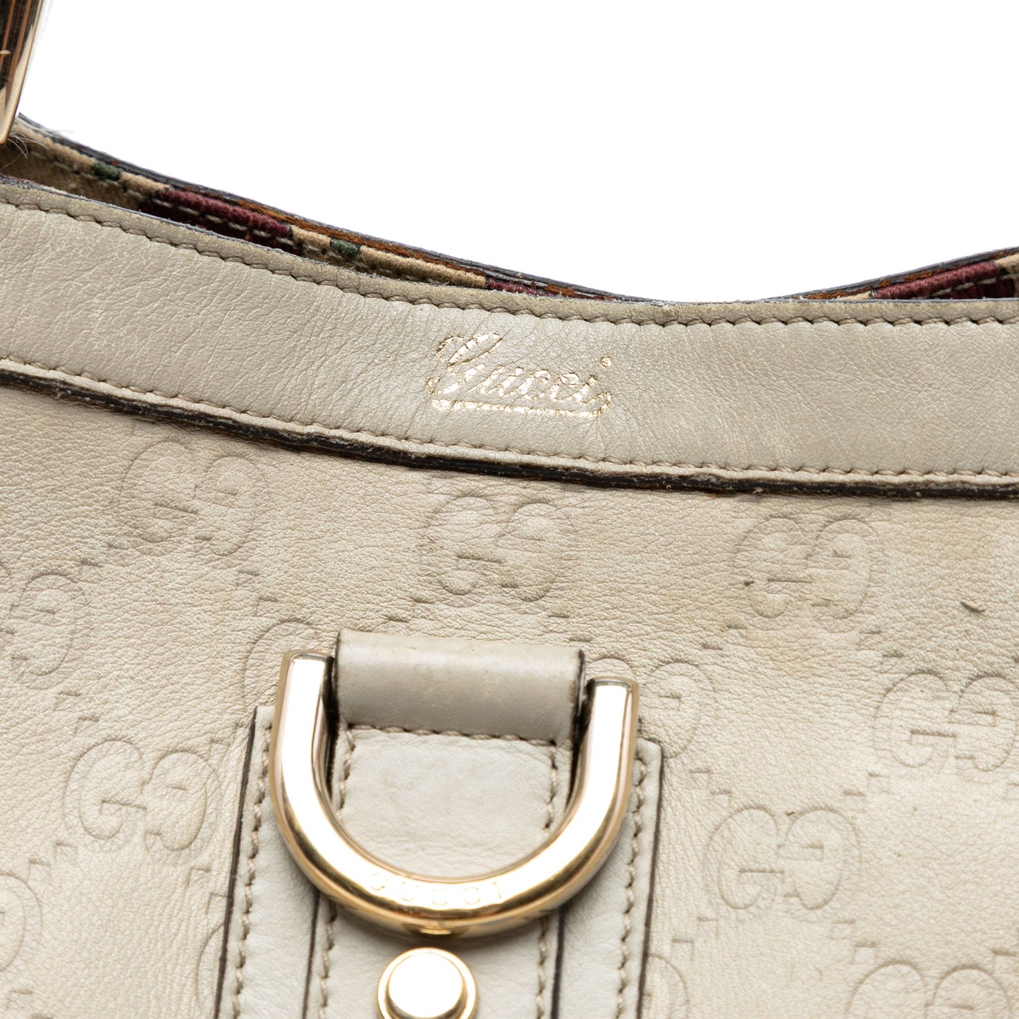 Gucci Guccissima Abbey D Ring Tote