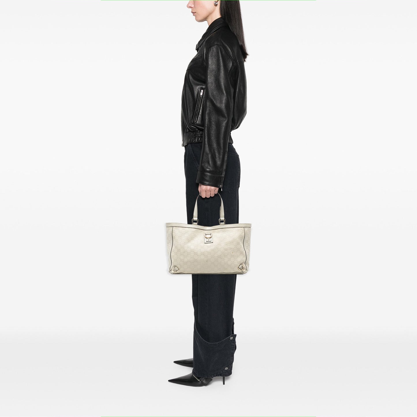Gucci Guccissima Abbey D Ring Tote