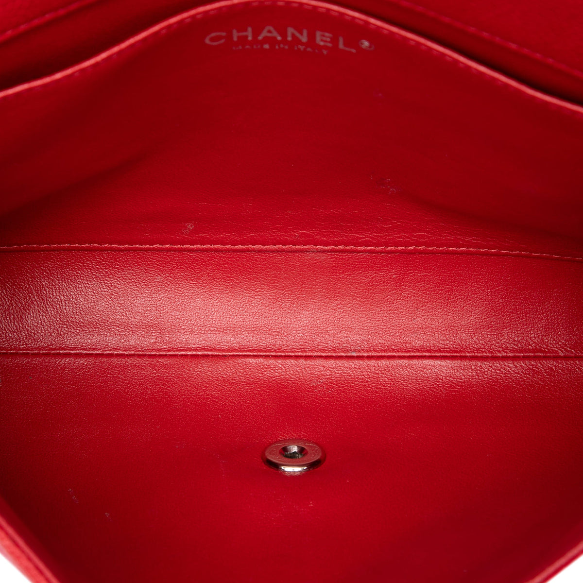 Chanel CC Quilted Caviar Flap Clutch with Chain