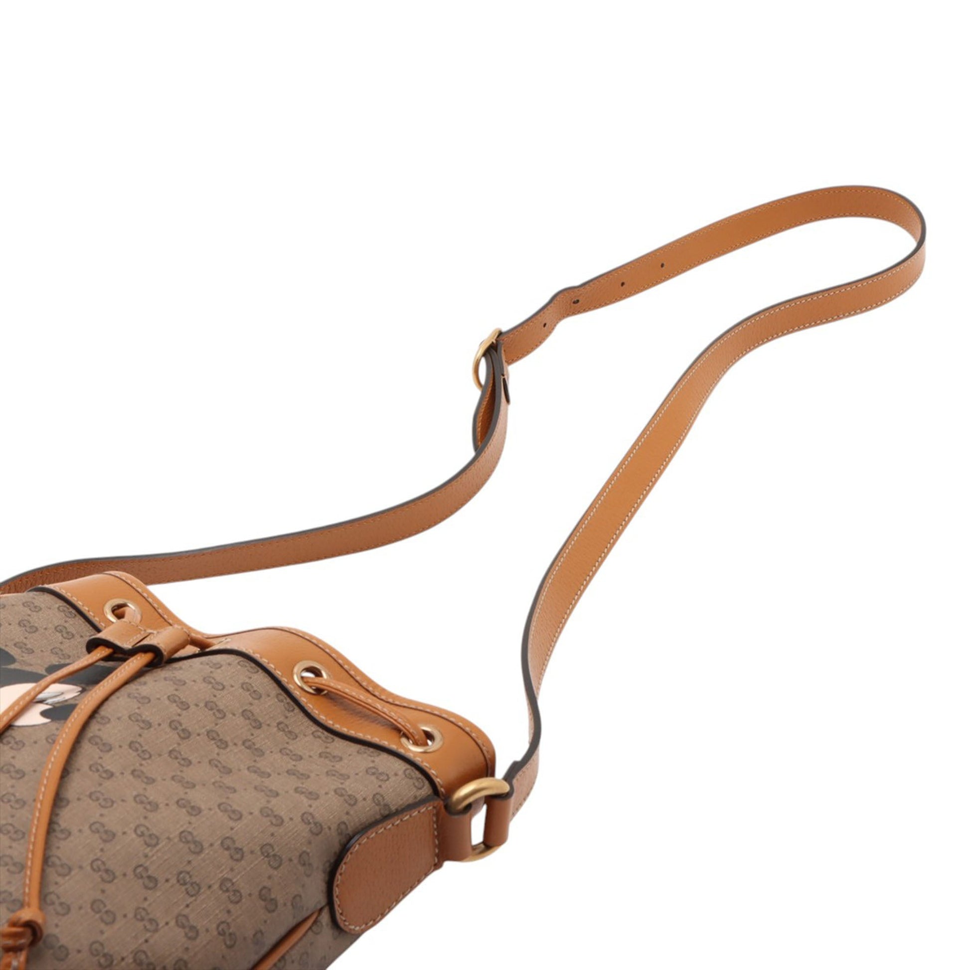 Gucci Micro GG Supreme Mickey Mouse Bucket Bag