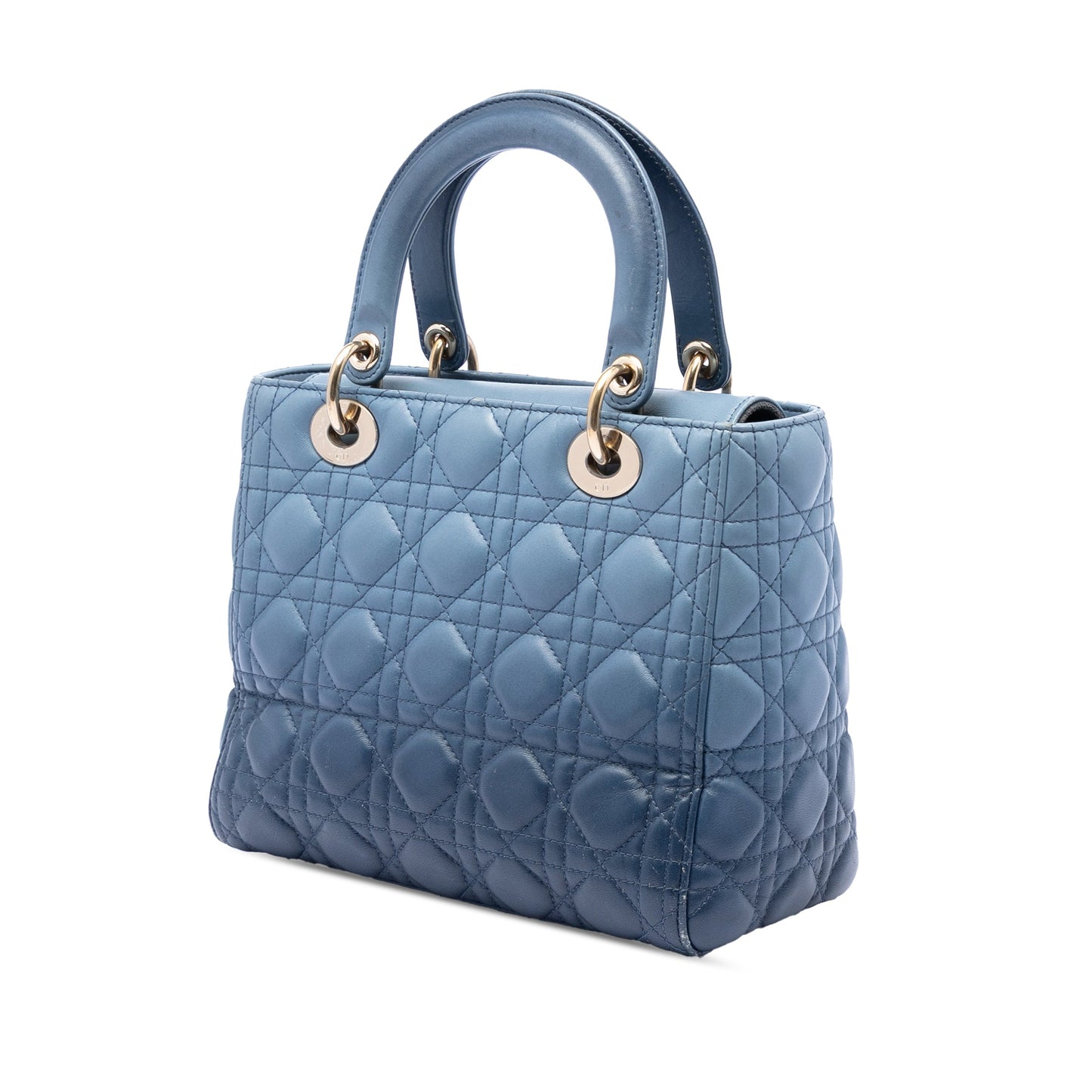 Dior Medium Ombre Lambskin Cannage Lady Dior
