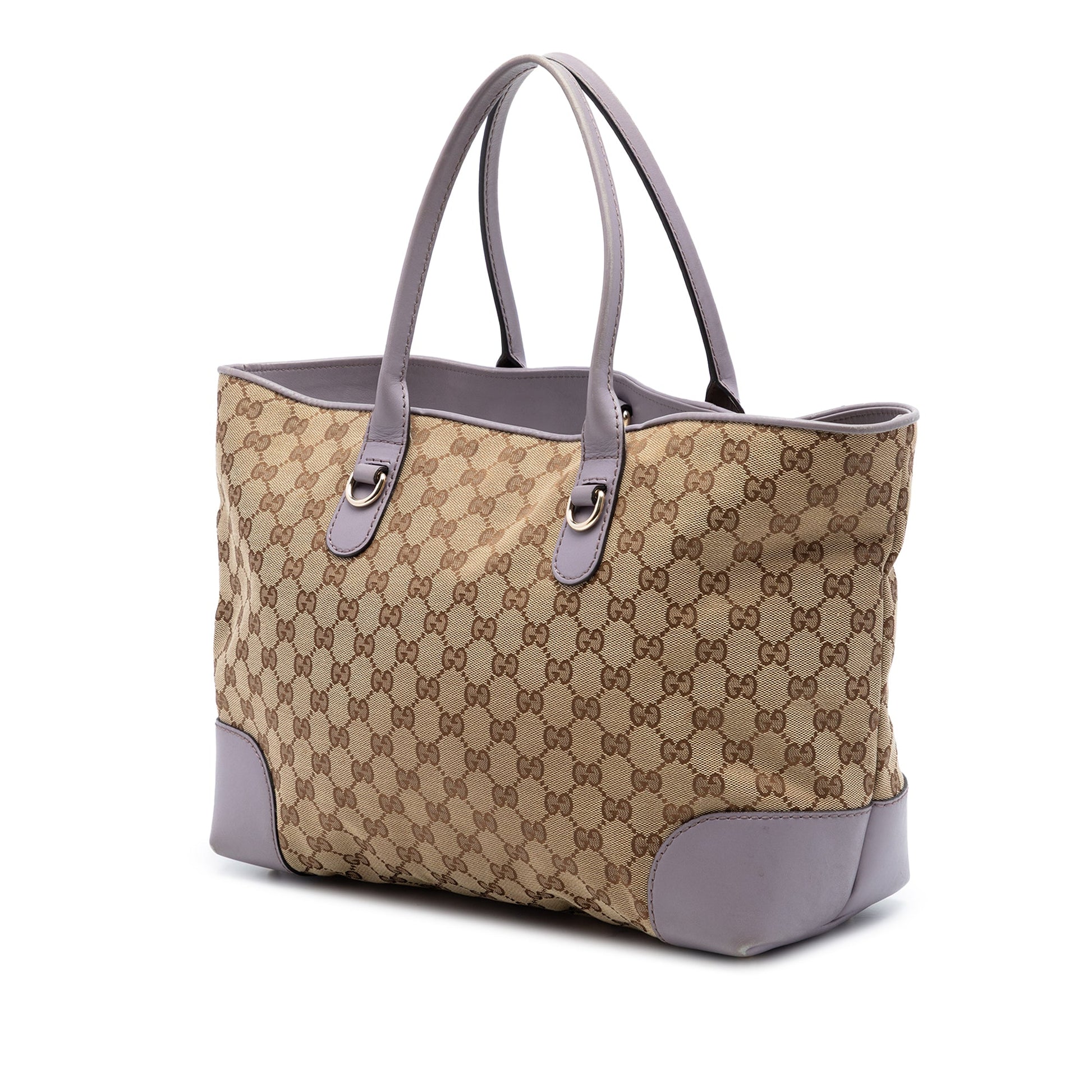 Gucci GG Canvas Heart Bit Tote