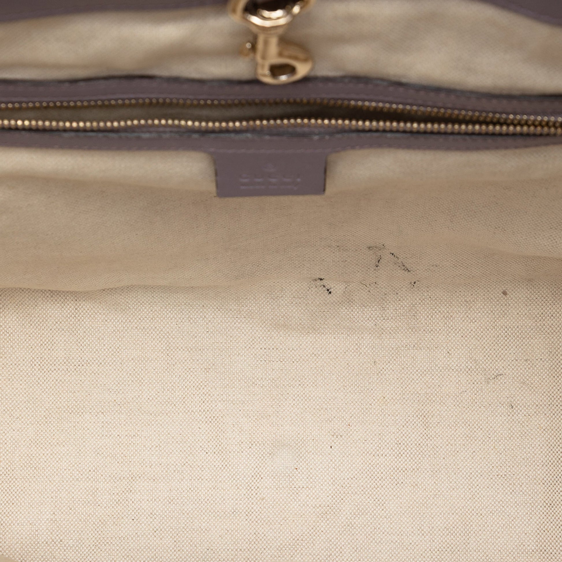 Gucci GG Canvas Heart Bit Tote