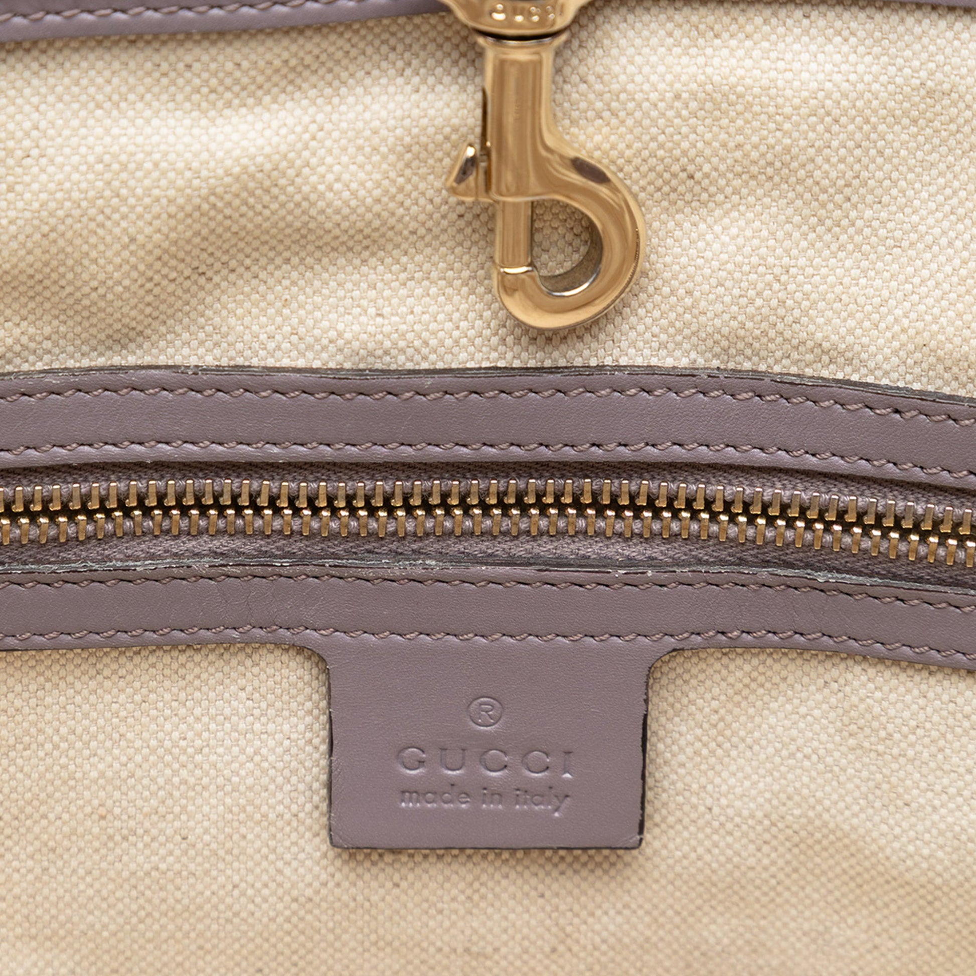 Gucci GG Canvas Heart Bit Tote