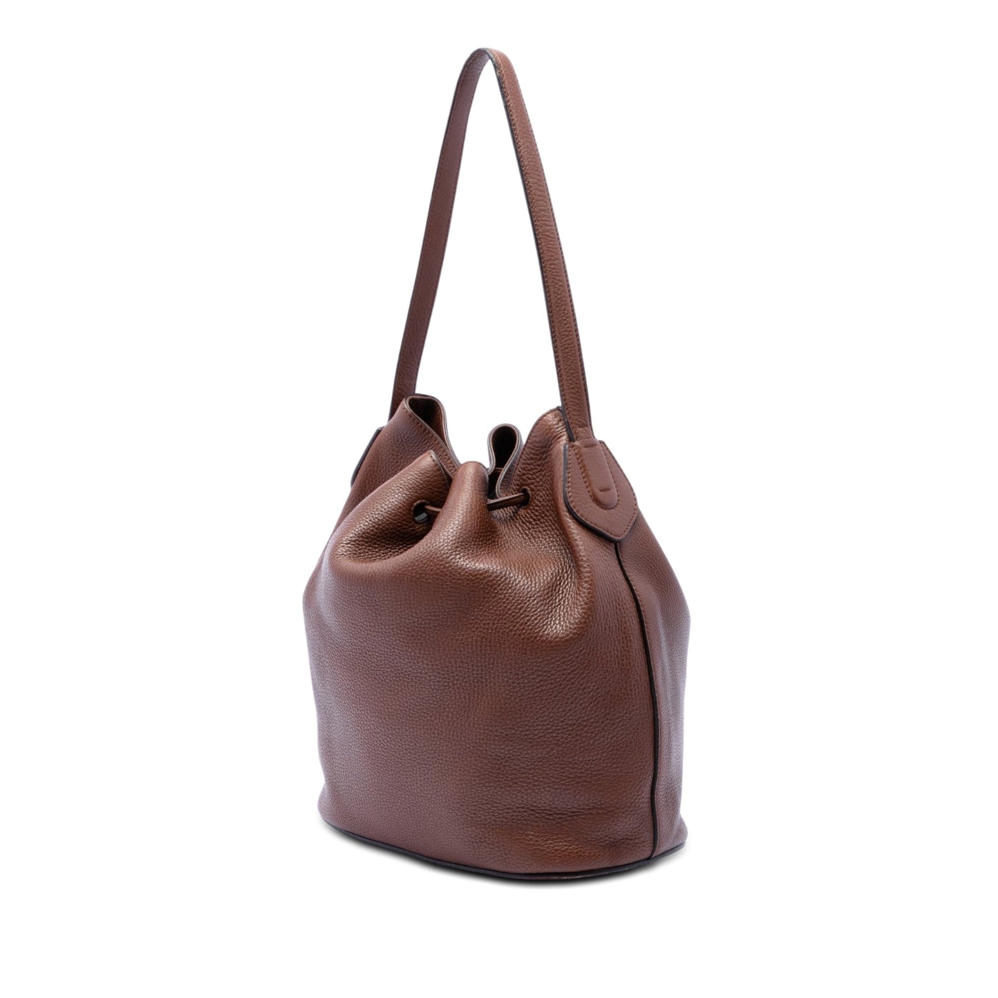Gucci Calfskin Lady Tassel Bucket Bag