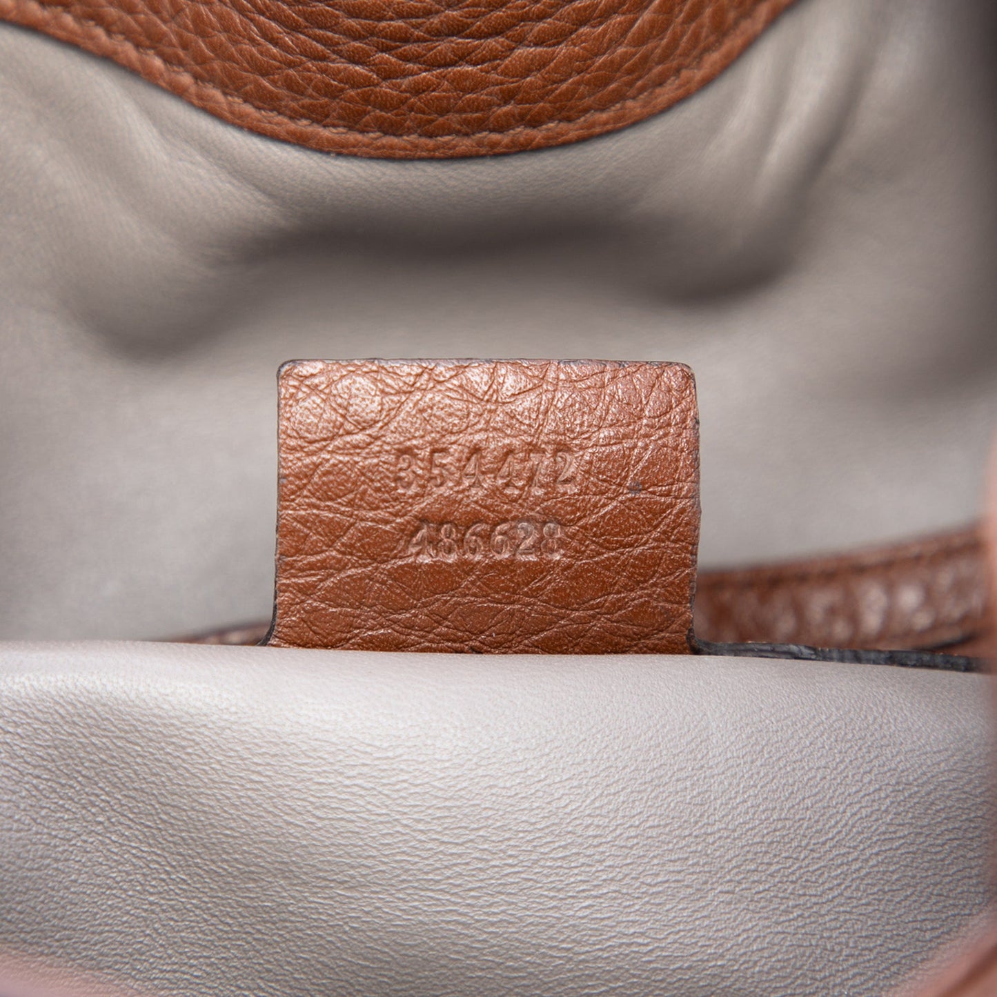Gucci Calfskin Lady Tassel Bucket Bag