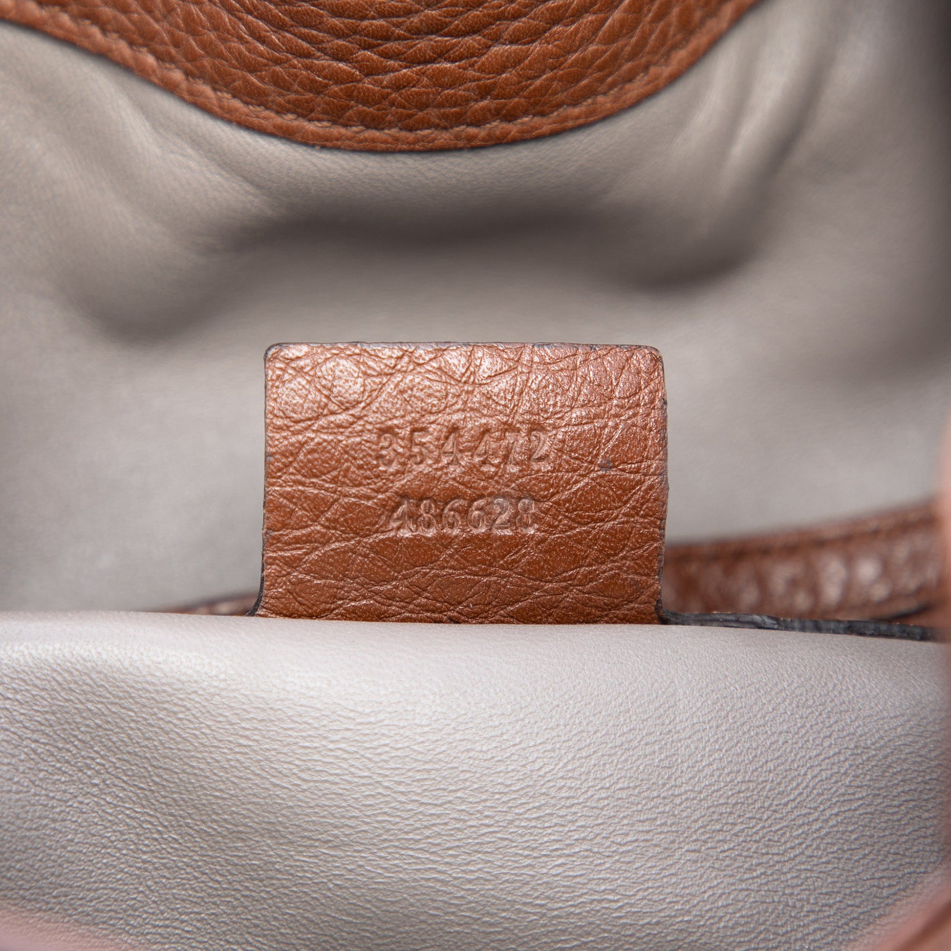 Gucci Calfskin Lady Tassel Bucket Bag