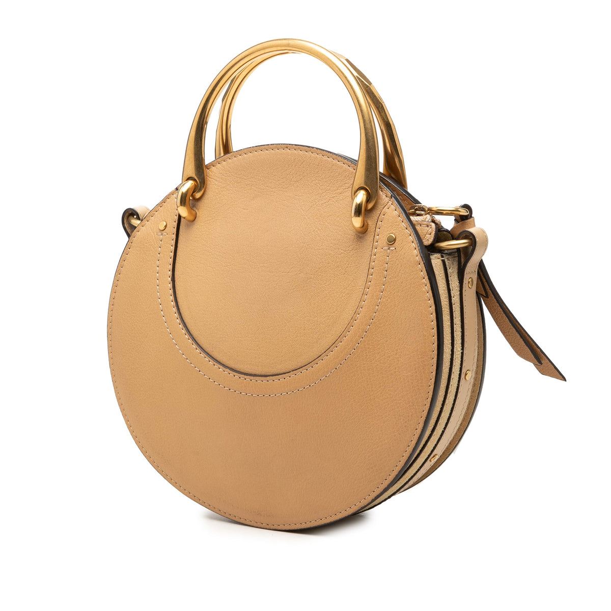 Chloé Small Calfskin and Suede Pixie Satchel