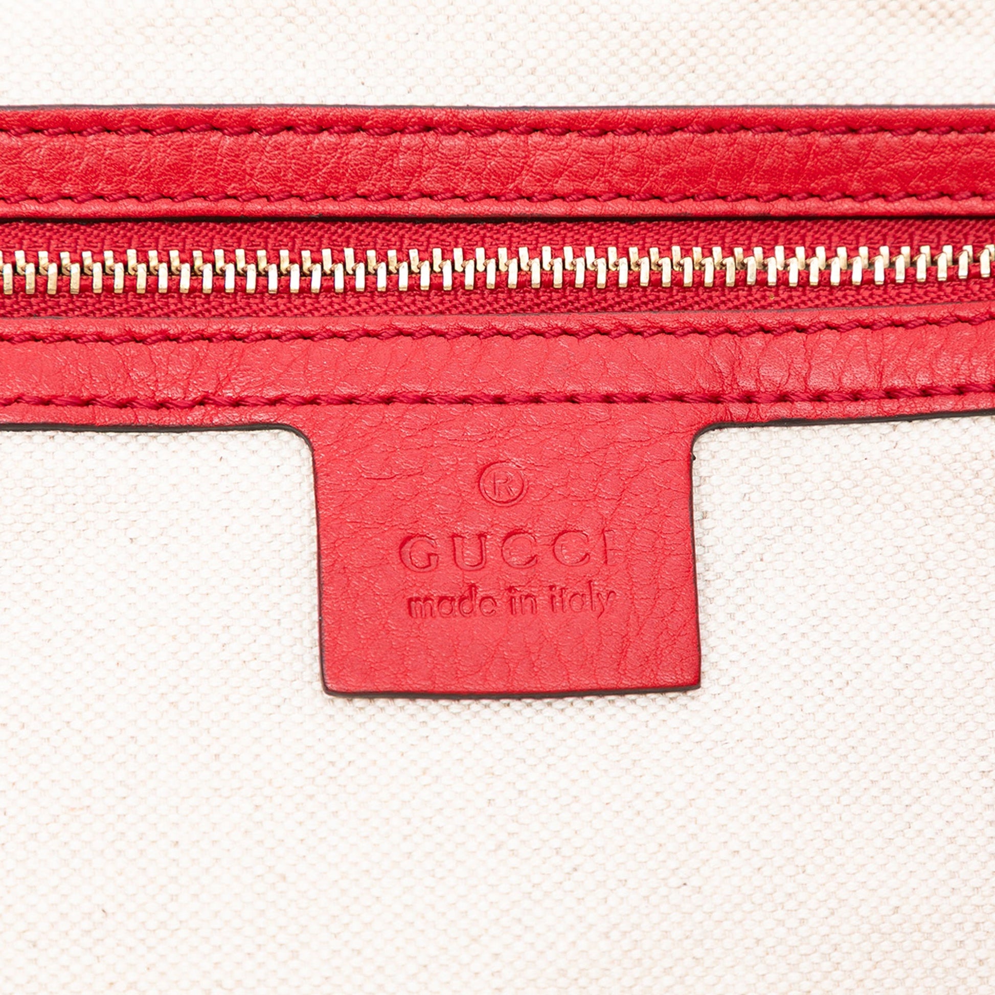 Gucci Large Leather Soho Working Tote