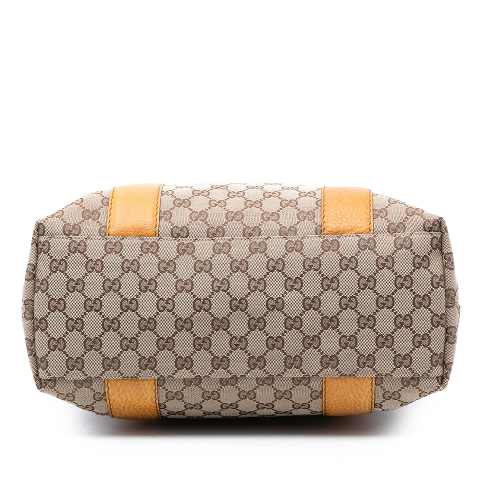 Gucci Large GG Canvas Bamboo Libeccio Tote