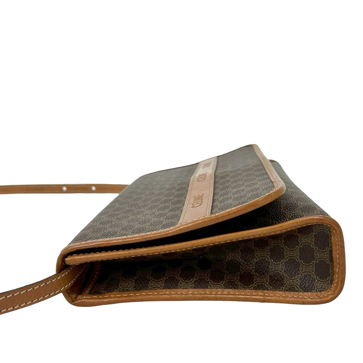 Celine Macadam Coated Canvas Blason Crossbody