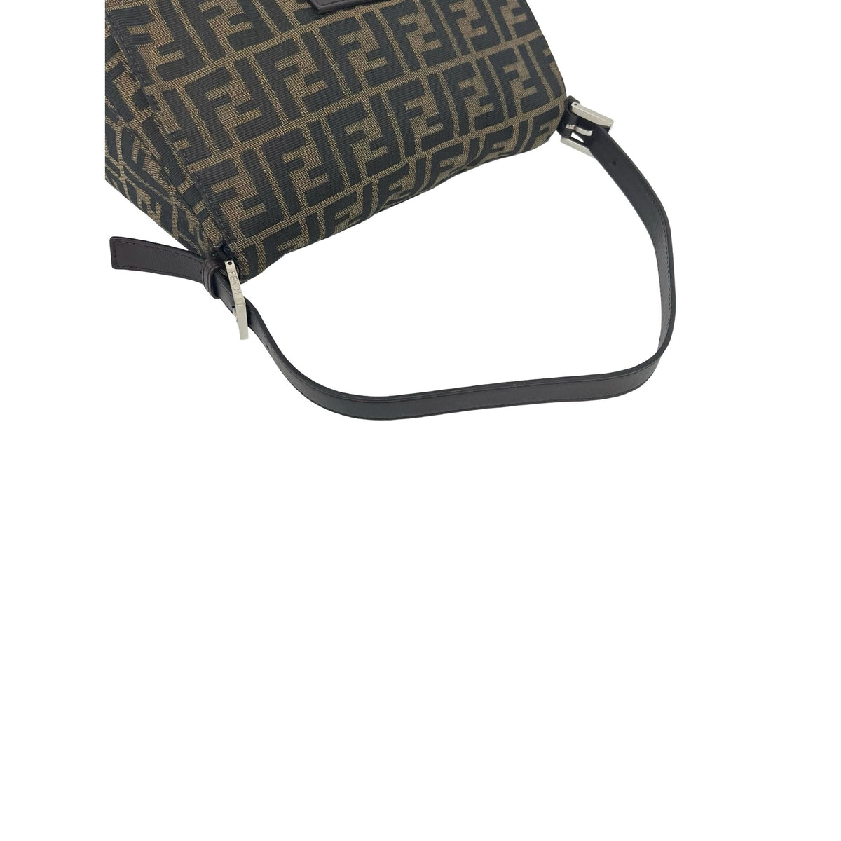 Fendi Zucca Canvas Mamma Forever — Brown