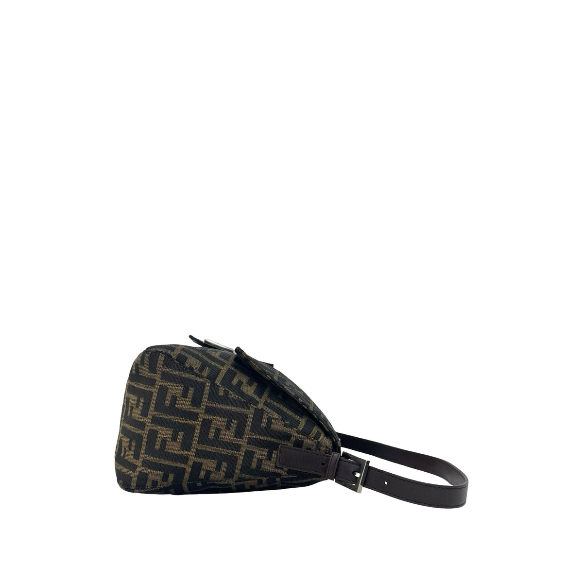 Fendi Zucca Canvas Mamma Forever — Brown