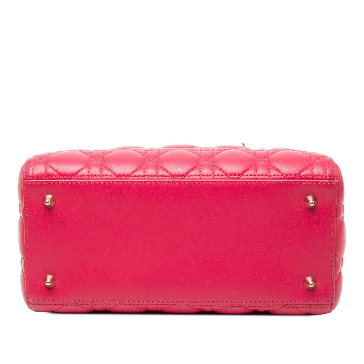 Dior Medium Lambskin Cannage Lady Dior