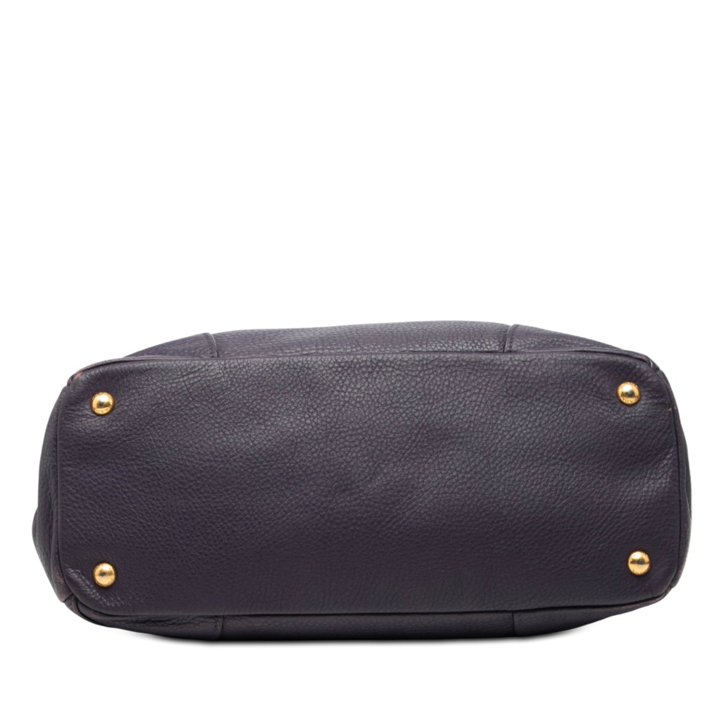 Prada Vitello Daino Front Zip Hobo