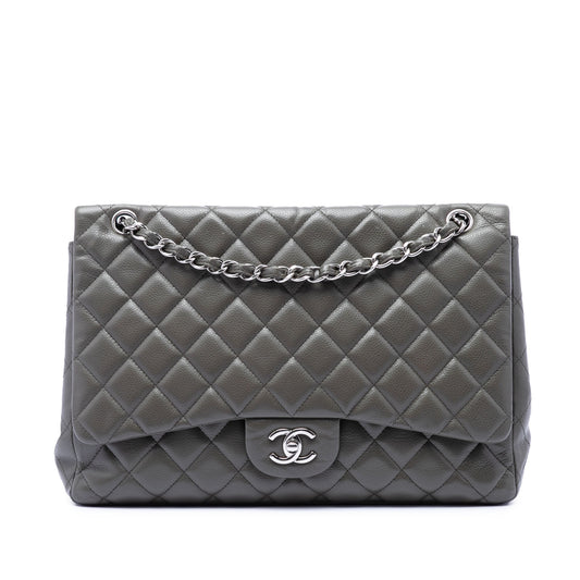 Chanel Maxi Classic Caviar Single Flap