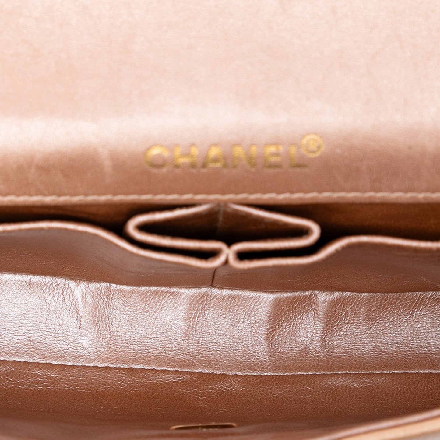 Chanel CC Choco Bar Lambskin East West Flap