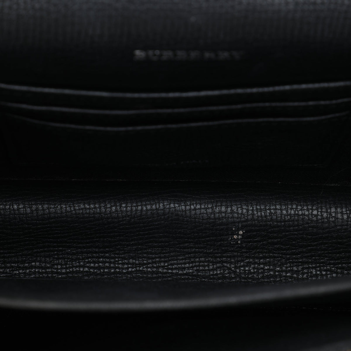 Burberry Small Leather and House Check Canvas Derby Macken Crossbody
