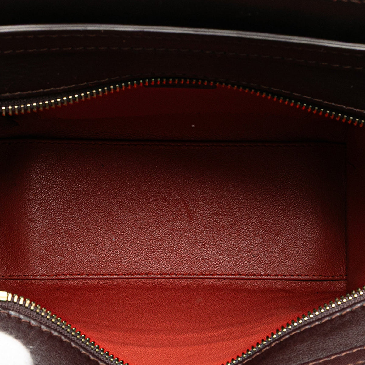 Celine Nano Tricolor Leather Luggage Tote