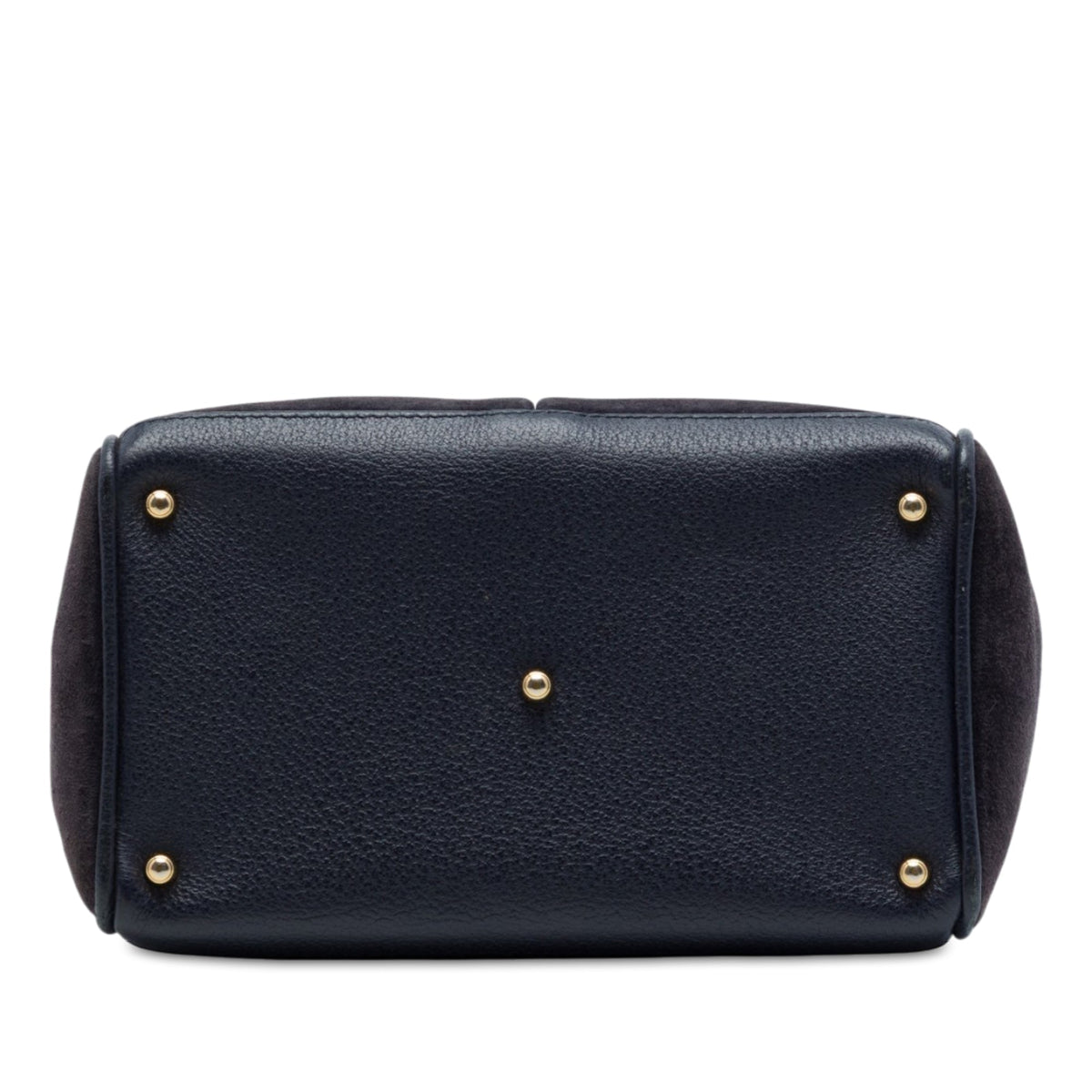 Gucci Suede Bamboo Satchel