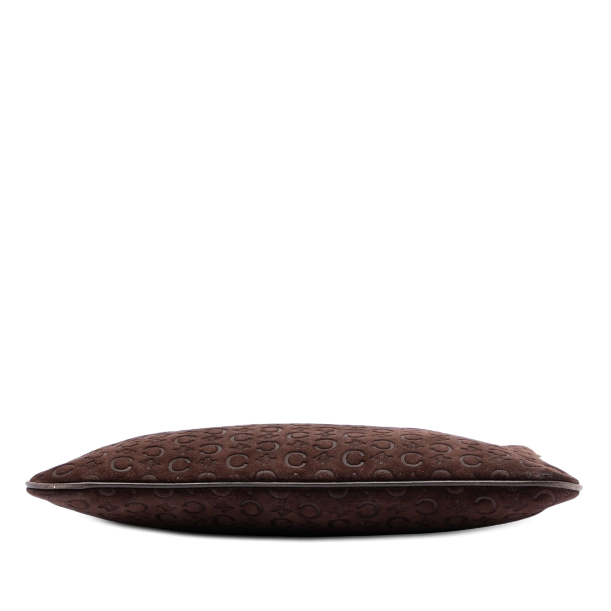 Celine C Macadam Suede Shoulder Bag
