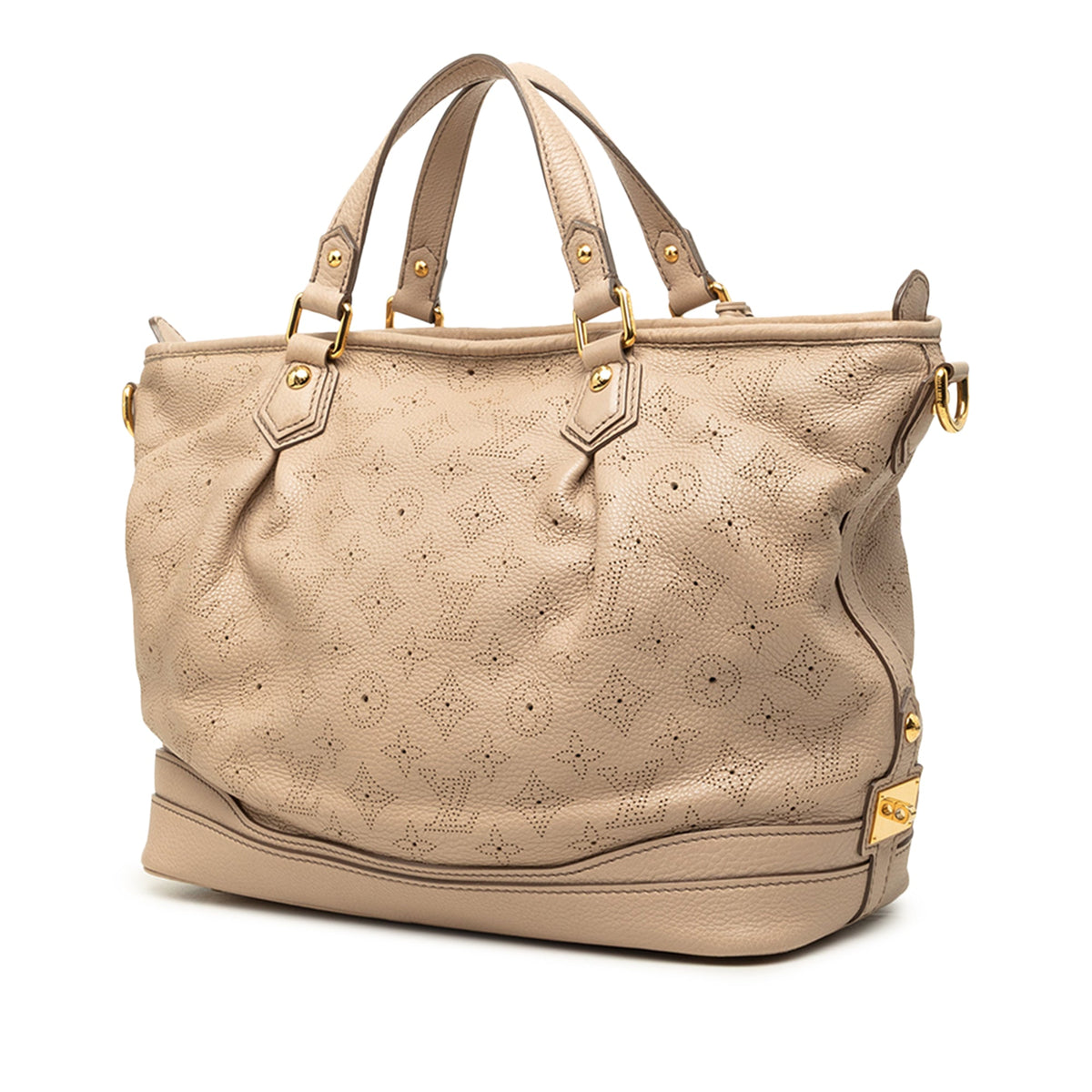 Louis Vuitton Monogram Mahina Stellar PM — Beige