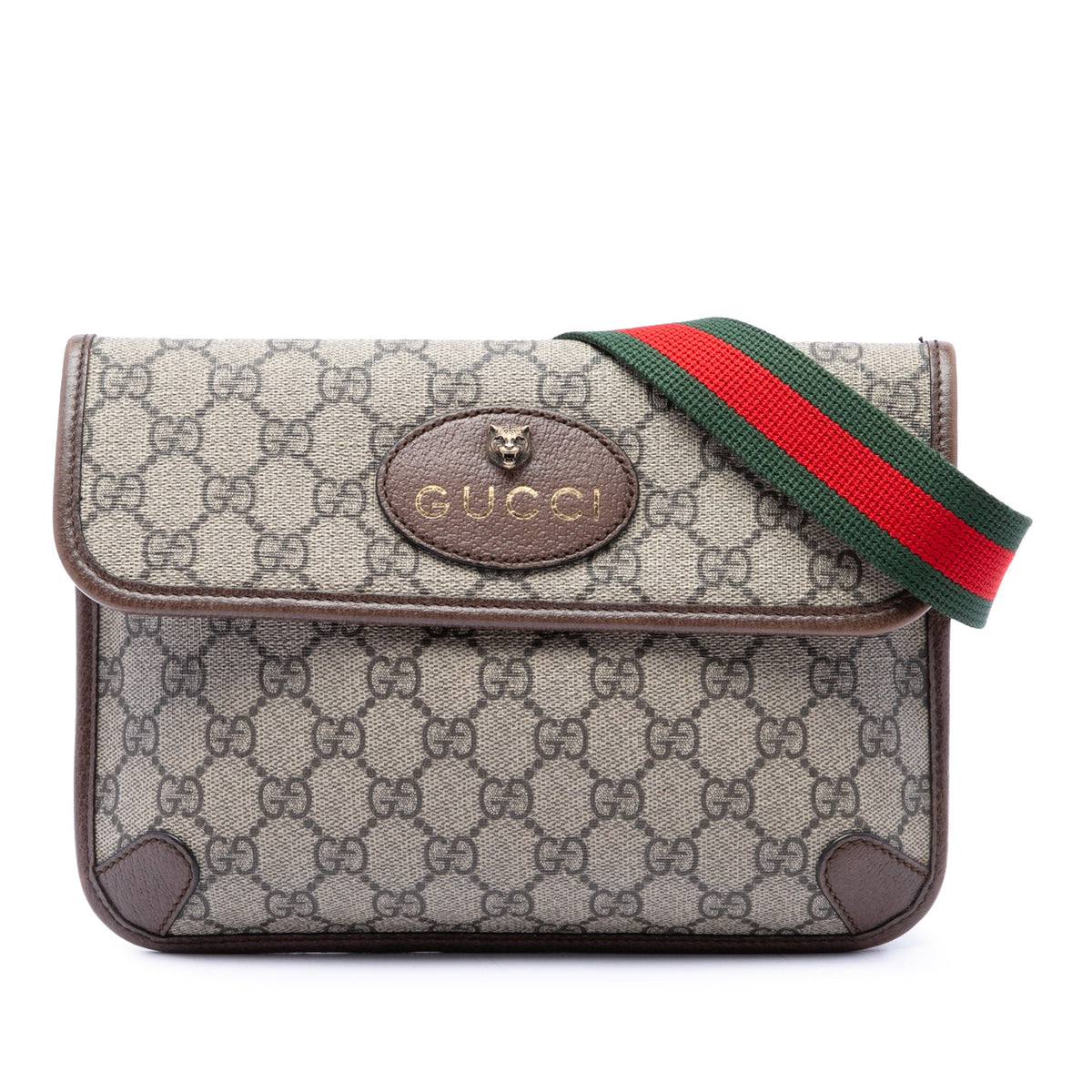 Gucci GG Supreme Web Neo Vintage Belt Bag