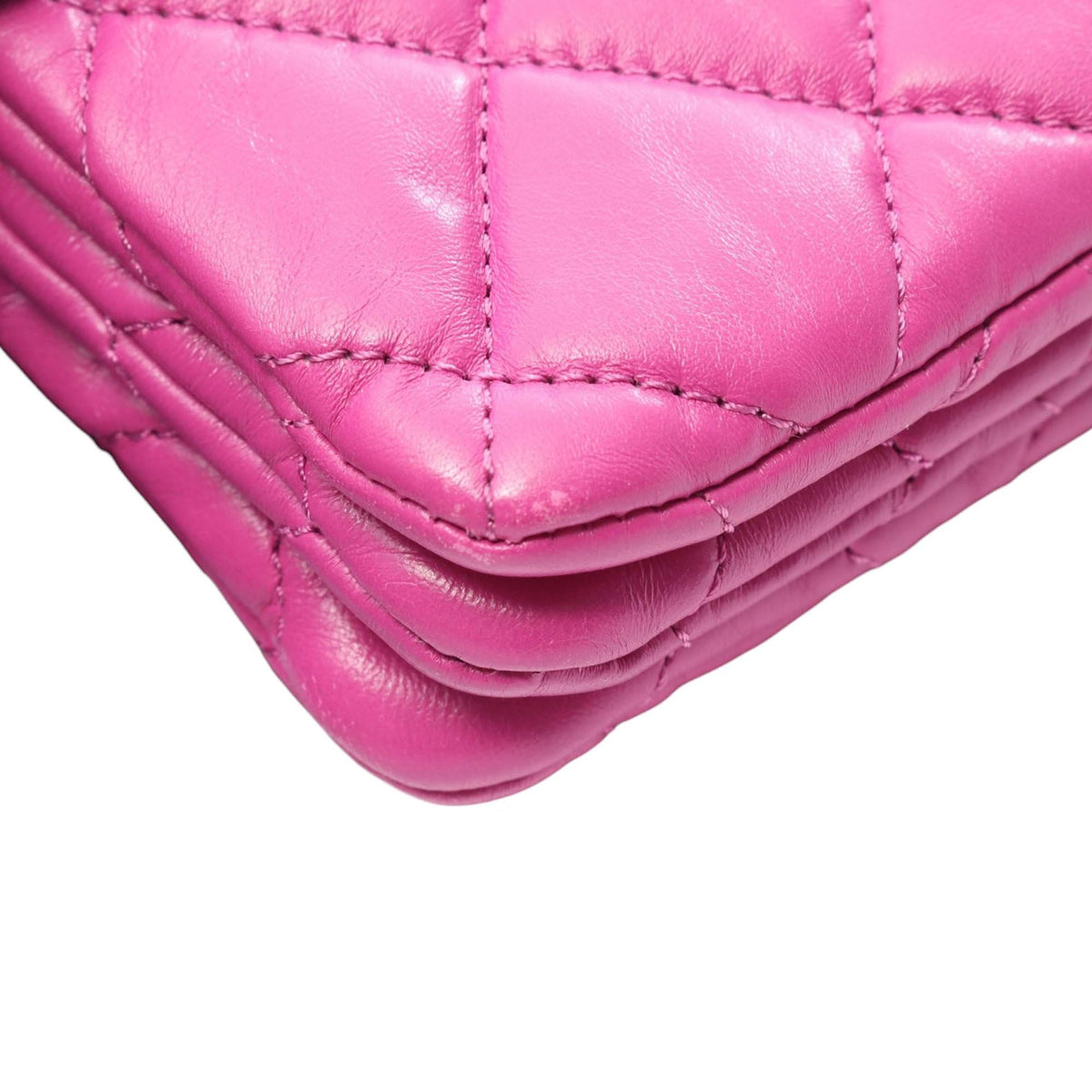 Chanel Small Quilted Lambskin On And On Chain Flap