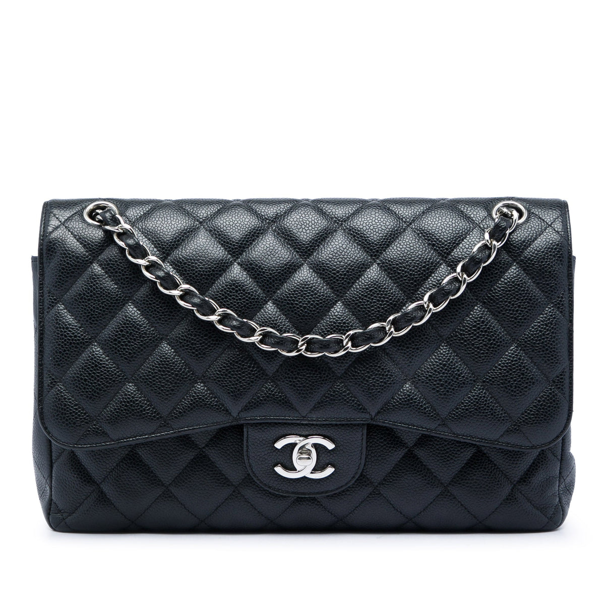 Chanel Jumbo Classic Caviar Double Flap