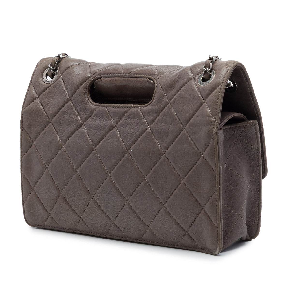 Chanel Paris Byzance Jumbo Washed Lambskin Take Away Flap