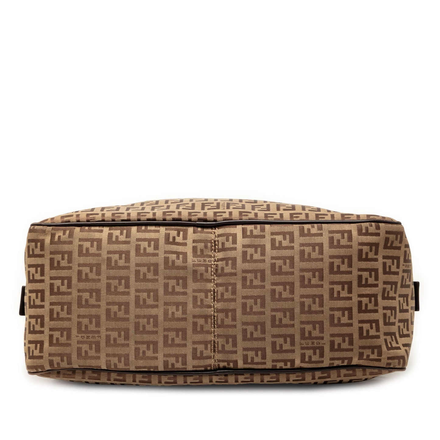 Fendi Zucchino Canvas Shoulder Bag