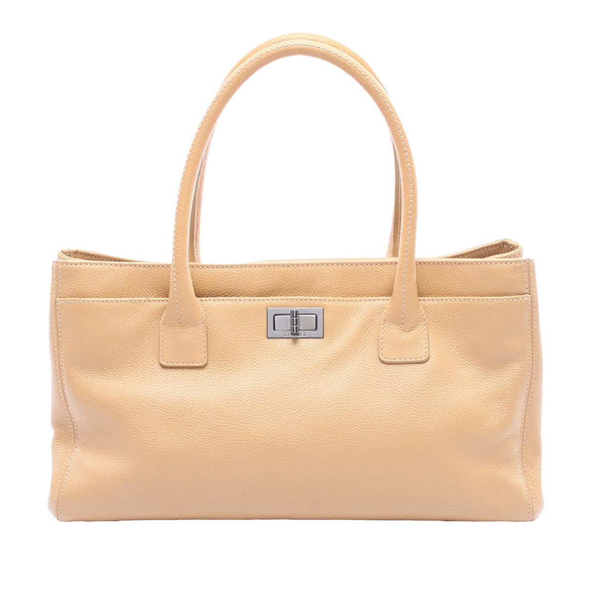 Chanel Medium Executive Cerf Tote — Beige