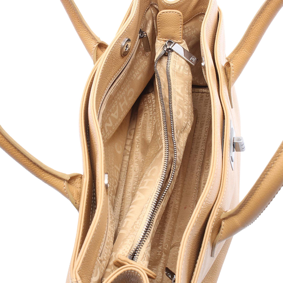 Chanel Medium Executive Cerf Tote — Beige