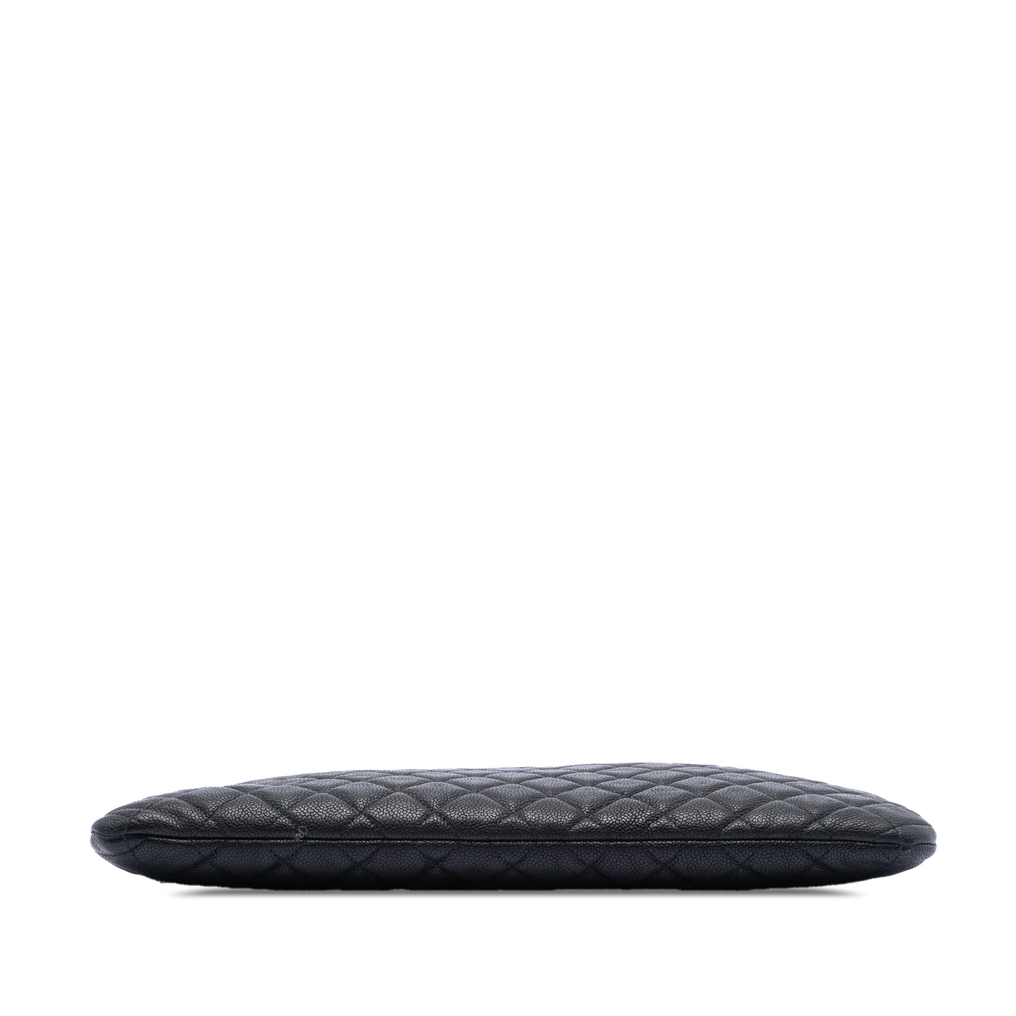 Chanel Large Quilted Caviar Boy O Case Clutch